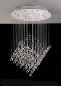 Cube Floating Crystal Pendant Chandelier